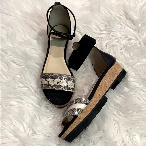 Jimmy Choo Shoes - Jimmy Choo snakeskin sandal, ankle strap